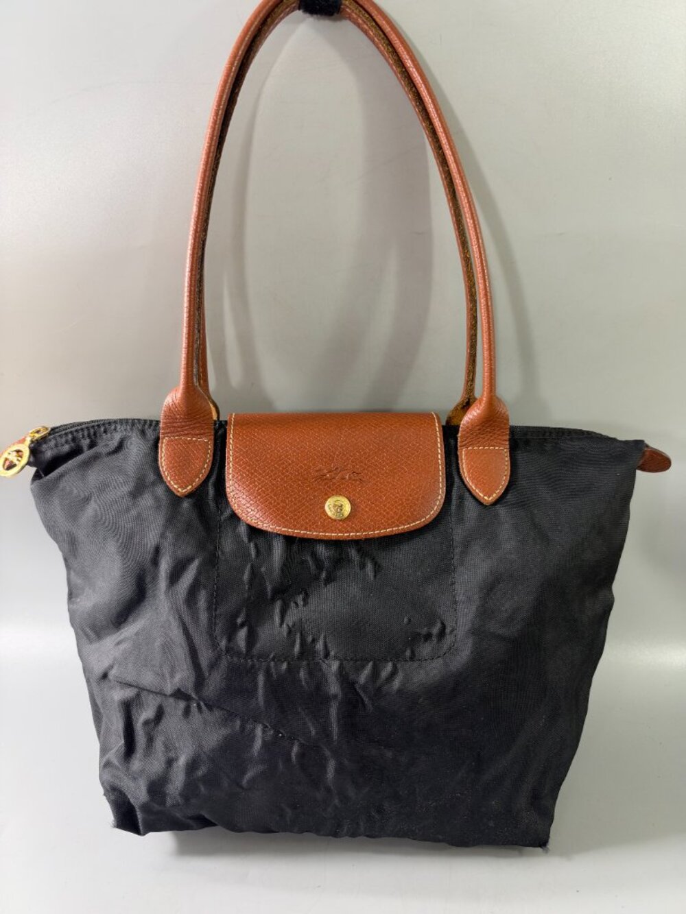 Longchamp Le Pliage Small Nylon Tote, Black